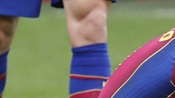 Ronald Araujo tuvo que salir casi inmediatamente después de ingresar.