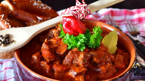 Guisado carne roja