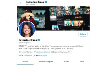 Conmoción por repentina muerte de joven periodista de la TV neoyorquina, Katherine Creag