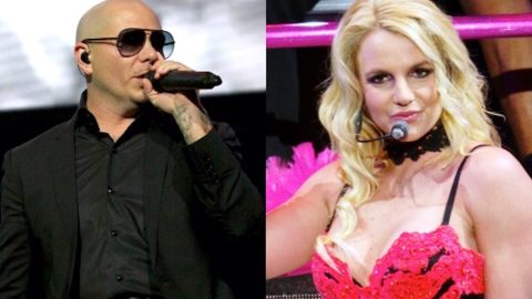 PItbull y Britney Spears.