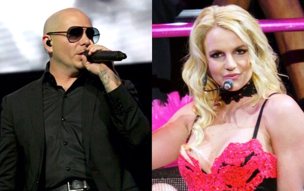 PItbull y Britney Spears.