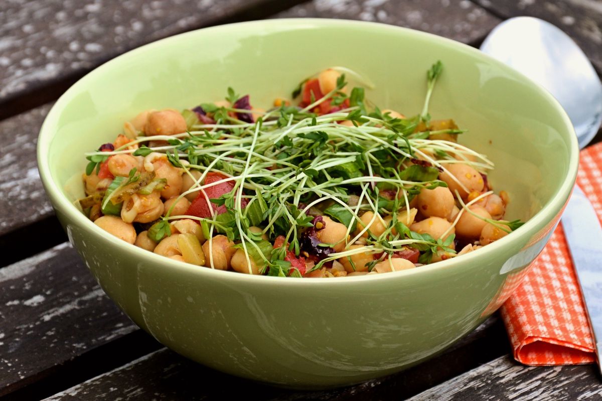 Ensalada de garbanzos