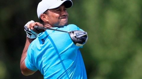 El golfista Tiger Woods se accidentó en Los Ángeles.