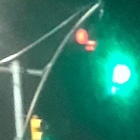 Patrullaje nocturno de NYPD.