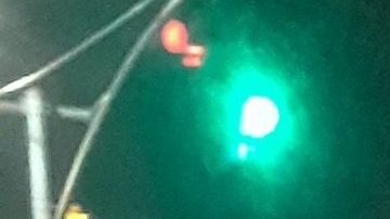 Patrullaje nocturno de NYPD.