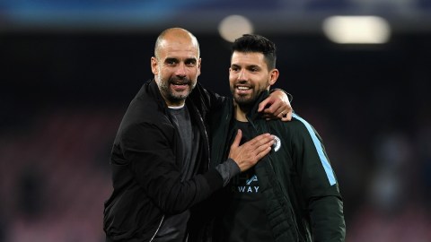 Guardiola y Aguero han vivido gratos momentos en el City.