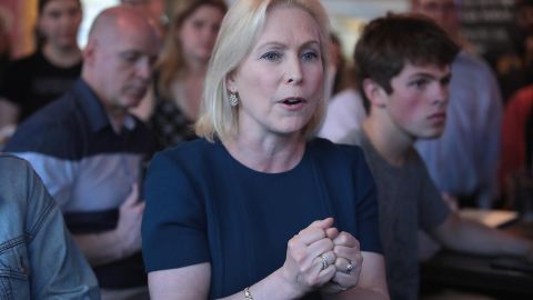 La senadora Kirsten Gillibrand.