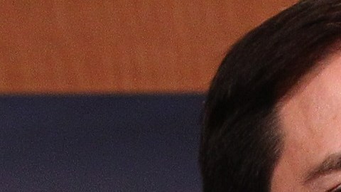Los senadores republicanos Marco Rubio y John Cornyn.