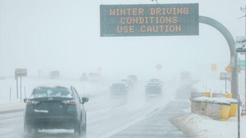 Tormenta de nieve en Denver Colorado