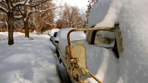 Tormenta de nieve en Denver Colorado