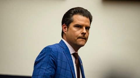 El representante Matt Gaetz está bajo investigación.