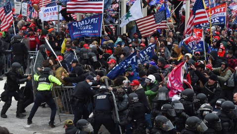 Autoridades temen una nueva protesta de los seguidores MAGA.