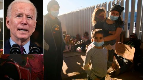 El presidente Biden pide a inmigrantes no viajar a EE.UU. sin autorización.