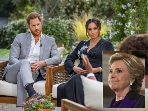 Hillary Clinton critica a la Corona británica por trato a Meghan Markle