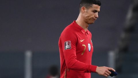 Cristiano Ronaldo mostró su peor versión ante Azerbaiyán