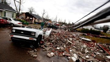 Tornado en Hattiesburg, Mississippi