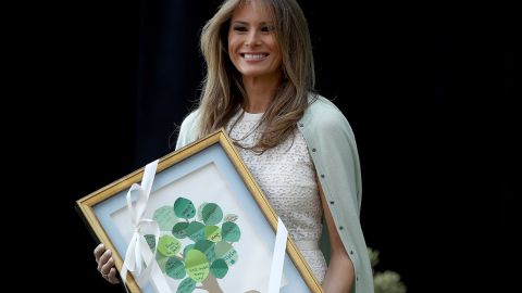 La exprimera dama Melania Trump.