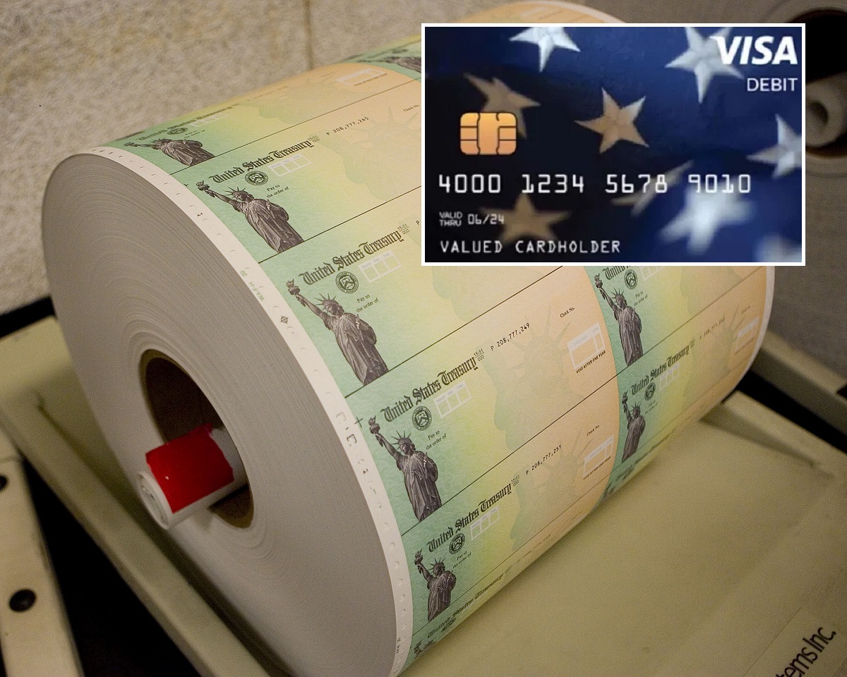 El IRS sigue con rondas de pagos a través de tarjeta y cheque.