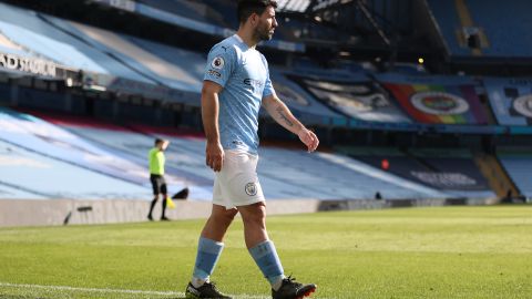 Kun Agüero se despide de Manchester