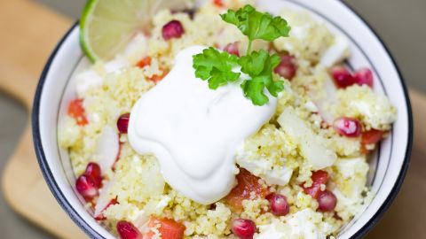 Bowl de cuscús vegetariano