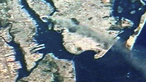 Ataque a Torres Gemelas desde el espacio
