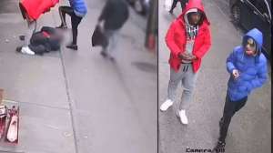 Video captó robo a patadas a señor mayor a plena luz en El Bronx; la gente pasaba de largo sin ayudar