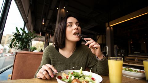 disfrutar la comida
