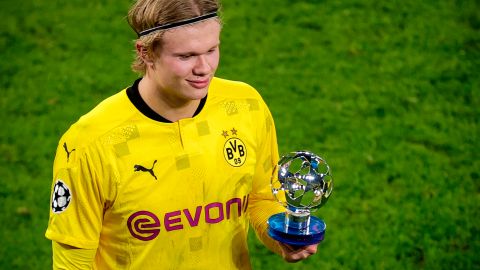 Erling Haaland es el hombre del partido... en todos los partidos.
