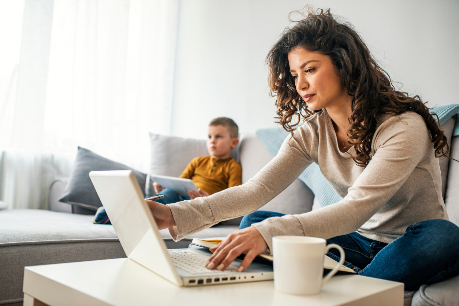 home office y familia