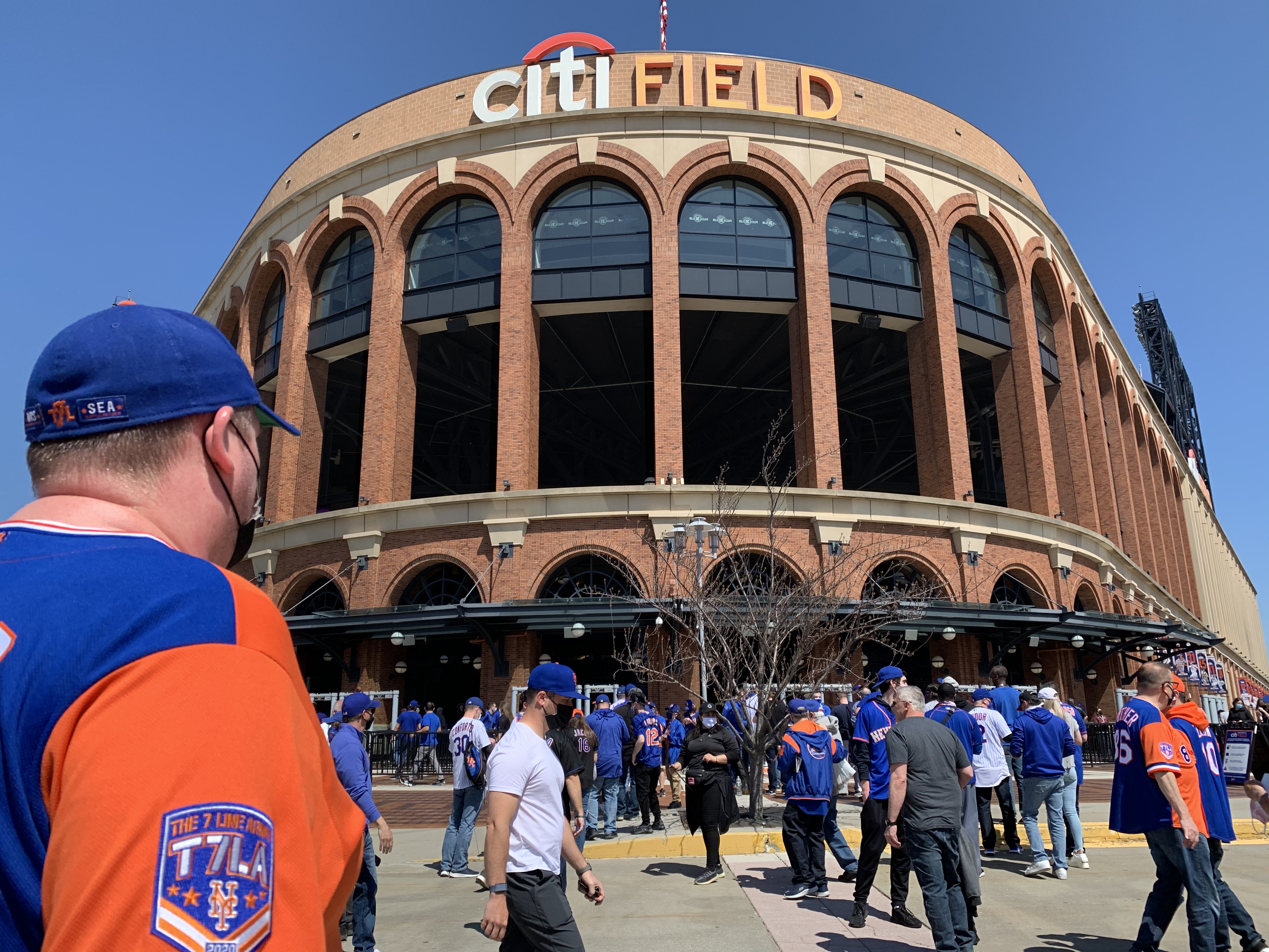 Estadio De Mets - Queens Nueva York Imagen editorial - Imagen de