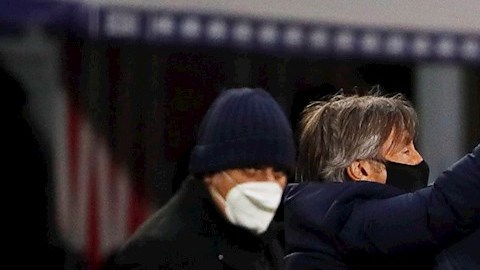 El técnico de Inter estalló en alegría este sábado.