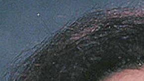 Evelyn Colón: foto real y proyectada.