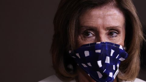 La presidenta de la Cámara de Representantes, Nancy Pelosi.