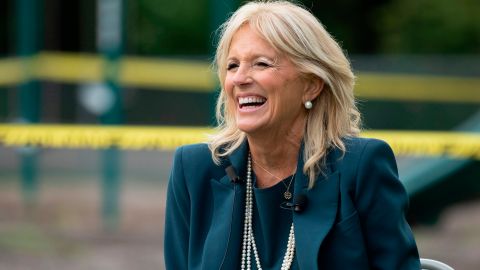 La primera dama, Jill Biden, 2020.