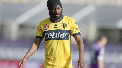 Gervinho, futbolista del Parma Calcio.