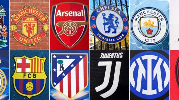 Los 12 equipos fundadores de la Superliga europea.