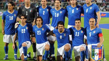 Fabio Cannavaro con la selección de Italia