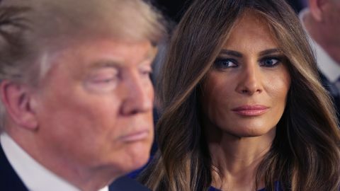 La relación de la exprimera dama Melania con el expresidente Trump se mantiene como un enigma.