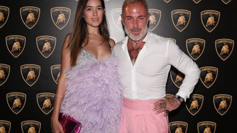 Gianluca Vacchi y Sharon Fonseca ya están en casa cuidando de su pequeña Blue.