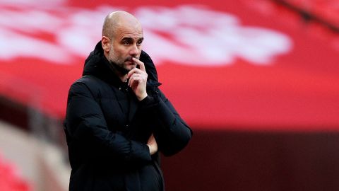 Guardiola viene de perder en semifinales de la FA Cup.