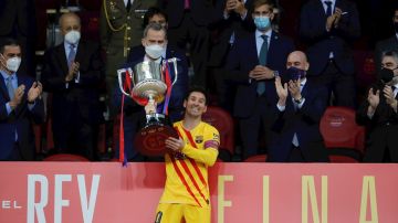 La Copa del Rey número 31 para el FC Barcelona la levantó Messi.