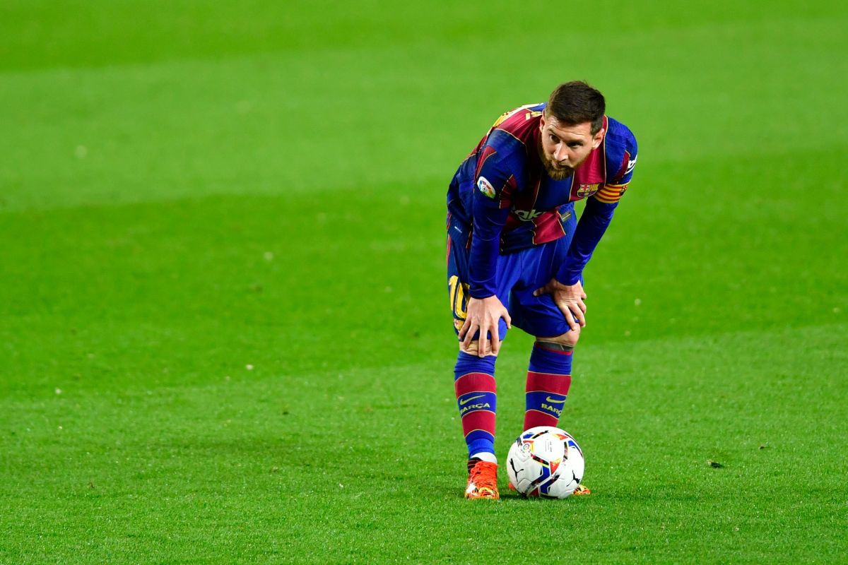 Messi volvió a ser el mejor jugador del partido.
