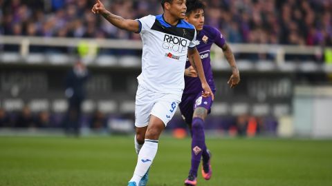 Muriel participa cada 46 minutos en un gol de la Atalanta.