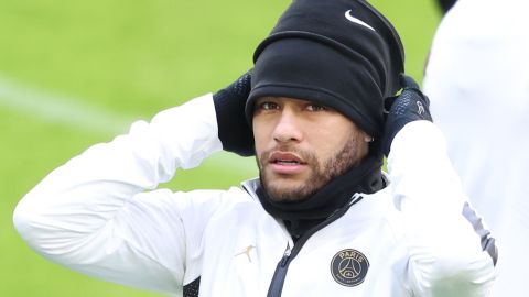 El surreal entrenamiento de Neymar