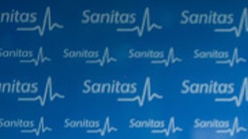 La familia Ramos Rubio con su último retoño en brazos.