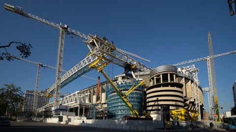 Las obras del estadio seguirán por lo que resta de año.