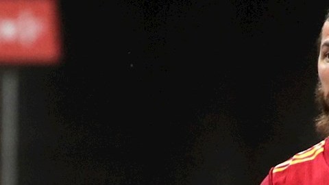 Ramos participó en los partidos de España en la fecha FIFA.