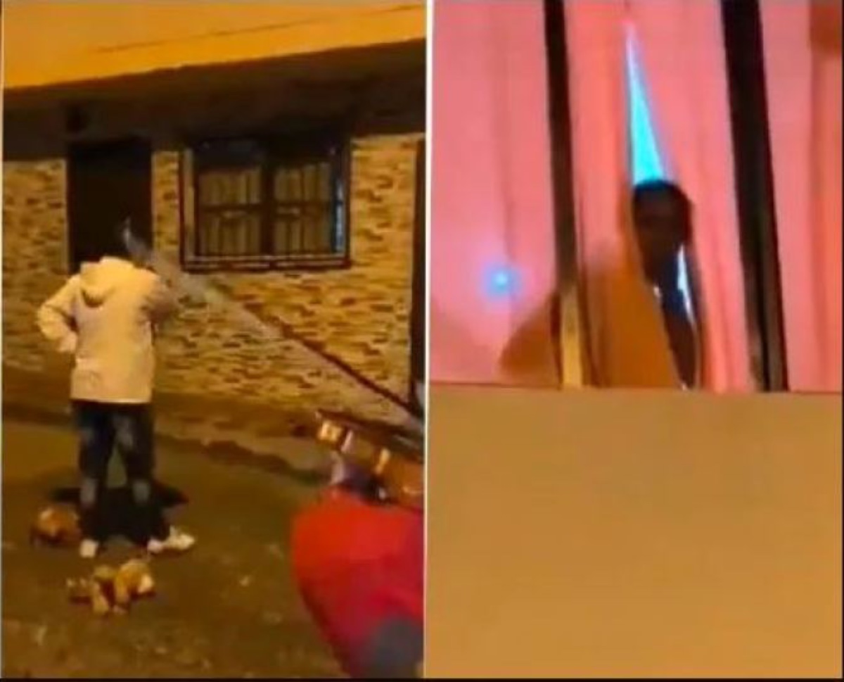 VIDEO: The young man who brought mariachi to his girlfriend finds him with his boyfriend!