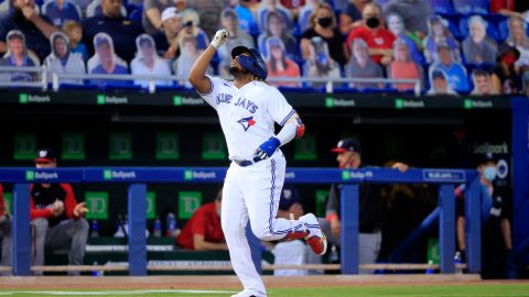 Tres jonrones de Vladimir Guerrero Jr