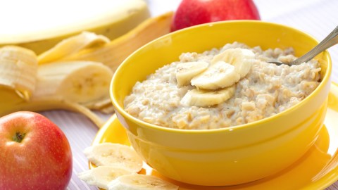 avena y frutas